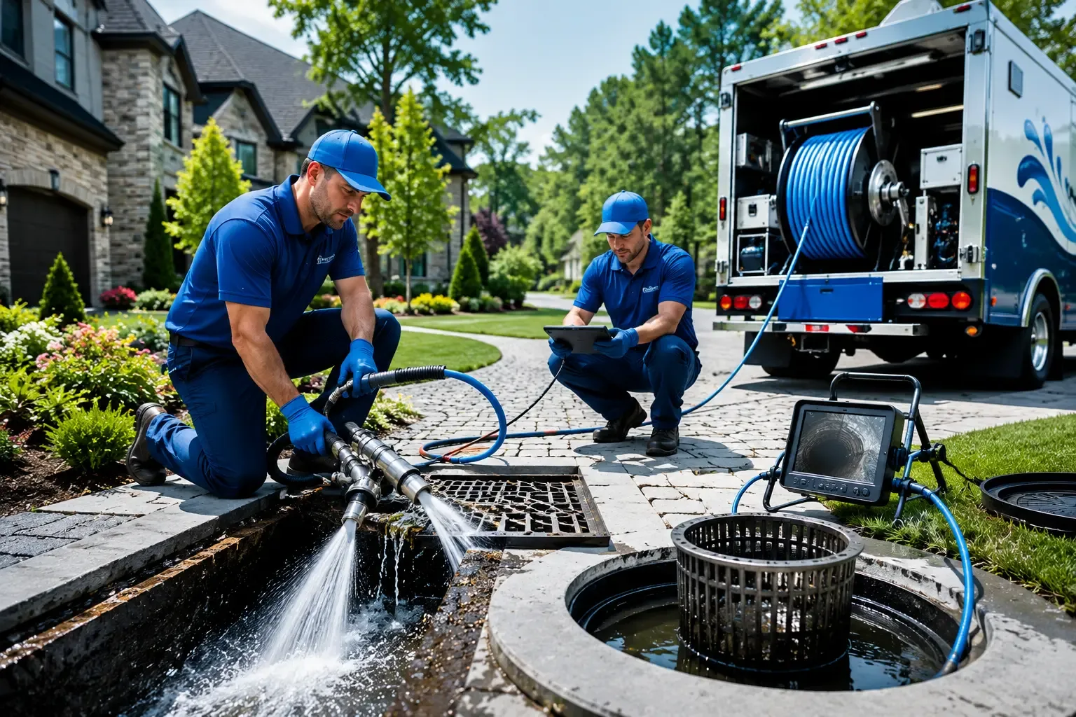 Local outdoor drain cleaning professionals in Minden City, MI