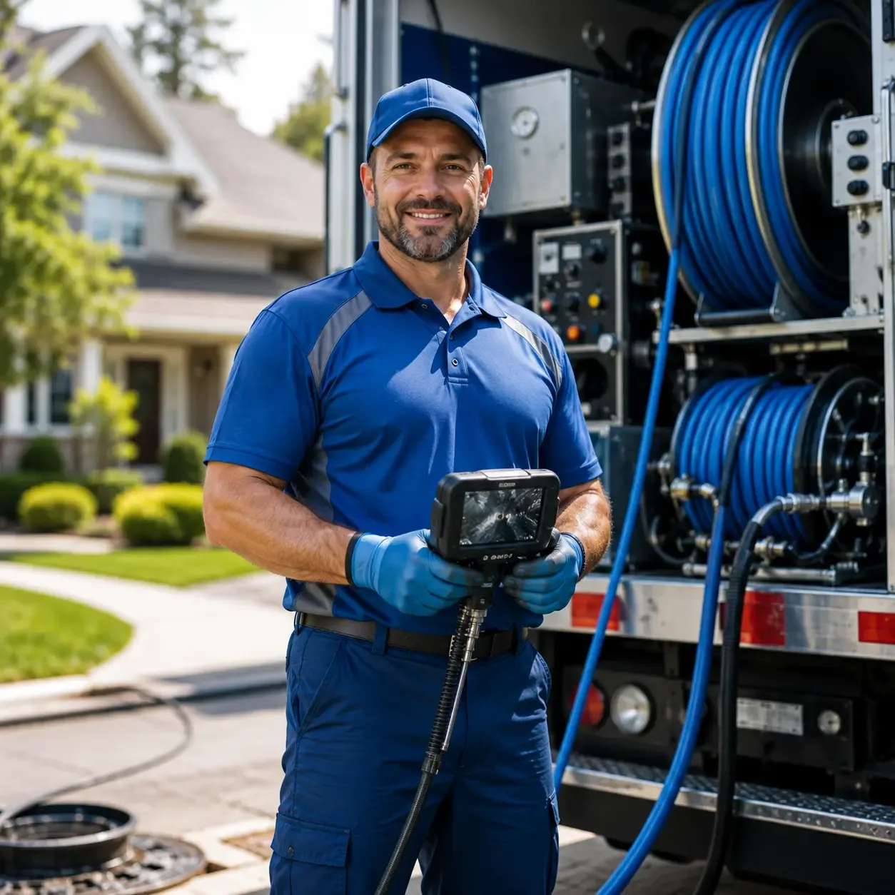 Local outdoor drain cleaning specialists in Minden City, MI